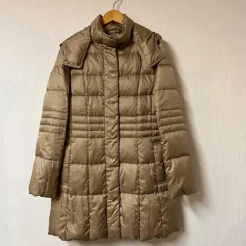 새상품급 Paul Stuart 다운 코트 사이즈 11 베이지 여성용