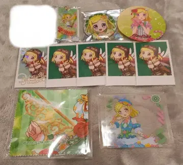 프리파라 후와리 사인 캔뱃지 아크릴 키링 복권