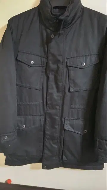 뉴요커 다운 코트 M65 타입 블랙