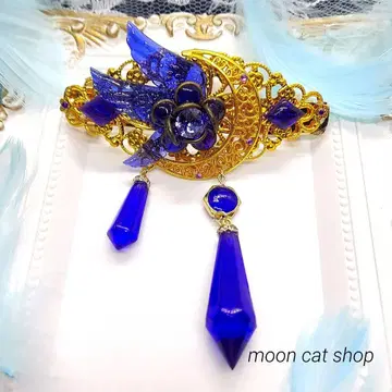 [ 핸드메이드 ] 타락천사의 깃털 장식 머리핀