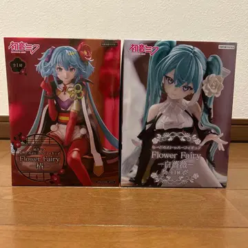 하츠네 미쿠 Flower Fairy 피규어 2체 세트