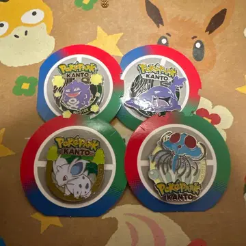 포케파크 칸토 한정판 핀 배지