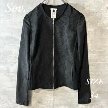 미사용 새상품 Sov. MASQUERADE BIJOU SUEDE 자켓