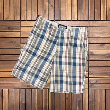 RUEHL No.925 체크 하프 팬츠 빈티지 라이크