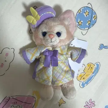 리나벨 인형 배지 하트 펠트 레터즈 오브 프렌드십
