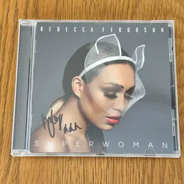 REBECCA FERGUSON 레베카 퍼거슨 친필 사인 CD