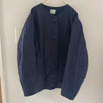 코튼 퀼트 자켓 어반 리서치 도어즈 네이비