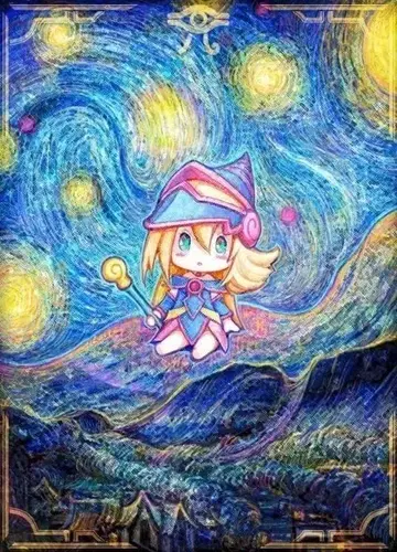 별달밤 블랙 매지션 걸 카드 슬리브 63 x 90 유희왕 60매입