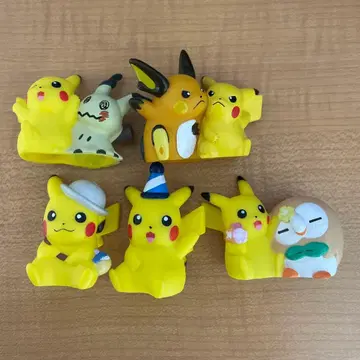 포켓몬 키즈 피카츄 소프트 비닐 손가락 인형