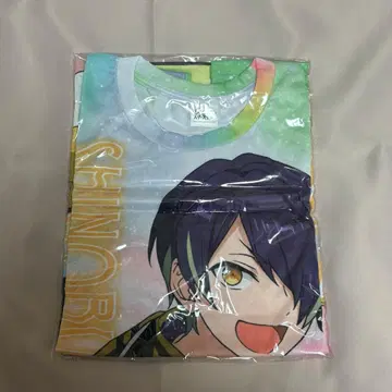 앙스타 센고쿠 시노부 풀 그래픽 T셔츠