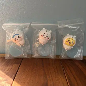 나가노 마켓 나가노의 곰 x 치이카와(먼작귀) 피규어 마스코트 3개 세트