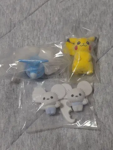 포켓몬 플로키 인형 가챠 3개 세트