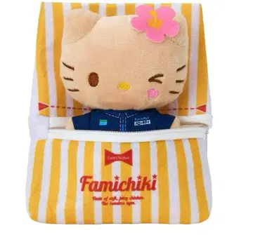 산리오 훼미리마트 파미치키 키티 헬로키티 갸루 마스코트