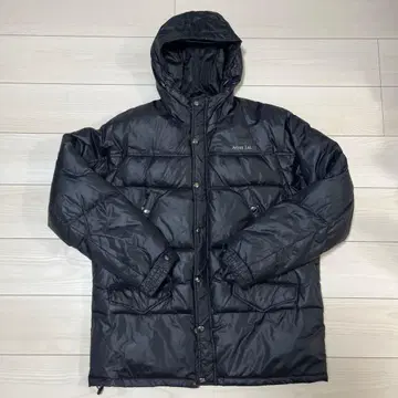 AVIREX 후드 부착 다운 자켓 L 블랙 아비렉스