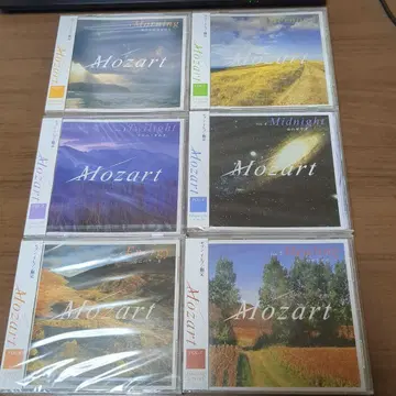 새상품 CD 6장 Mozart 모차르트 세븐일레븐 한정판