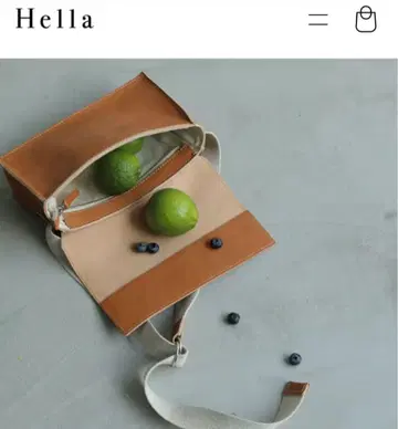 Hella 헤라 LEATHER BAG tan