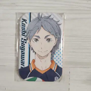 하이큐 스가와라 코시 마루카쿠 캔뱃지 스퀘어