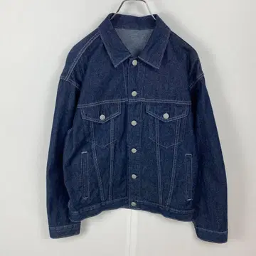 새상품급 GU 지유 데님 오버 사이즈 자켓 겉옷 남성용 다용도 S
