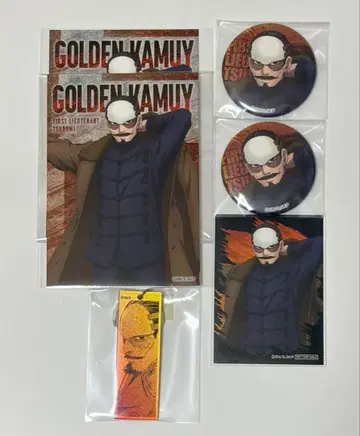 골든 카무이 돈키 전투 준비 츠루미 중위 캔뱃지 브로마이드 키링