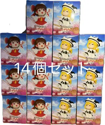 [ 14개 ] 동방 Project 유유코풍 SD 피규어