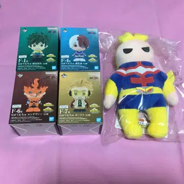 제일복권 나의 히어로 아카데미아 피규어 봉제 인형 세트