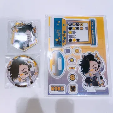 쿠이 시이치 아크릴 스탠드 아크릴 키링 캔뱃지 마루쿠지 데비데코