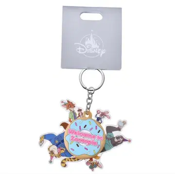 주토피아 키링 키체인 스핀 10TH Anniversary