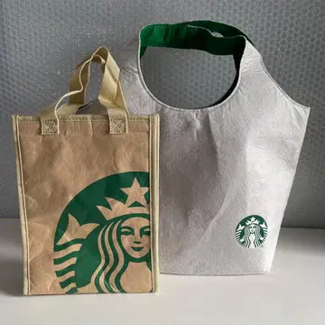 Starbucks 백 2개 세트