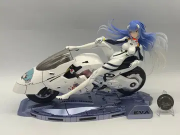에반게리온 아야나미 레이 레진 키트 피규어 화이트 바이크