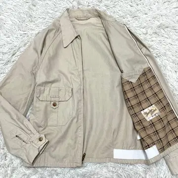 TENDERLOIN 워크 자켓 블루종 TALON 지퍼 베이지 M