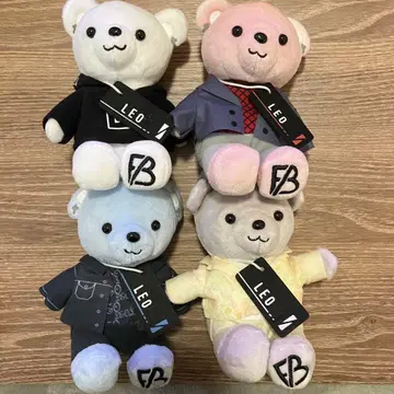 BE:FIRST LEO 곰 봉제 인형 4개 세트