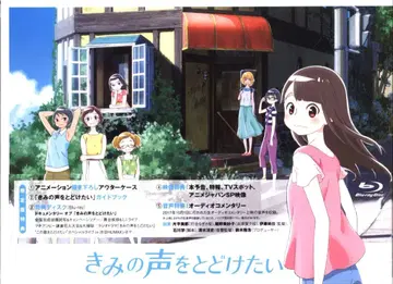 애니메이션 Blu-ray 키미노 코에오 토도케타이 한정판