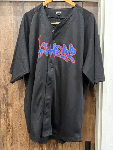 Schott 샷 베이스볼 셔츠 WEB 한정판 시착만 한 상품 스트릿