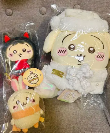 치이카와 토끼 봉제 인형 세트