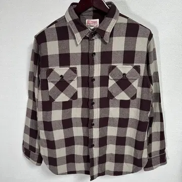 DELUXEWARE 플란넬 셔츠 아메카지 바이커 헤비 플란넬 X
