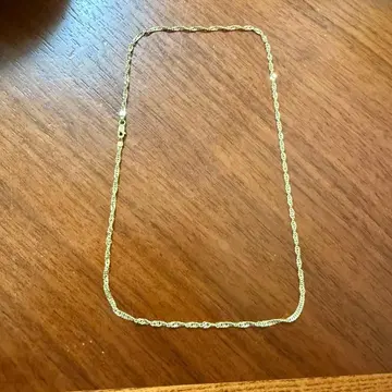 10k Avalanche 스크류 체인 목걸이