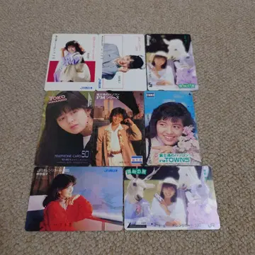 [기사용] 미나미노 요코 오렌지 카드 전화 카드