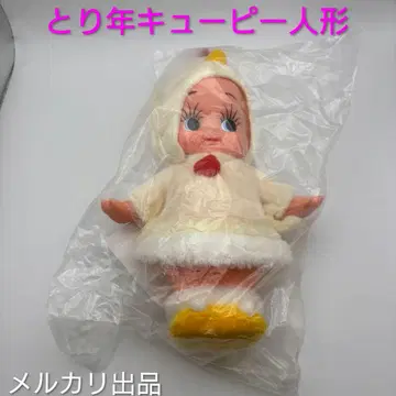 [ 미사용 ] (현상품) 닭띠 큐피 인형 후드 부착