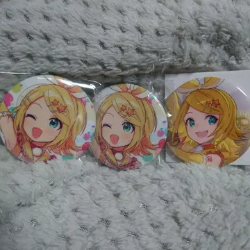 코네라이 카가미네 린 캔뱃지 프로세카