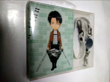 진격의 거인 패스 케이스 카드 홀더 교통카드 지갑 리바이