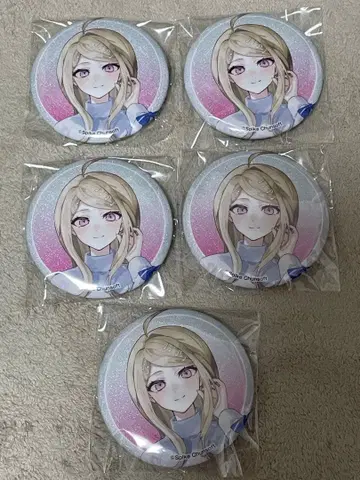 단간론파v3 로손 콜라보 캔뱃지 아카마츠 카에데 x 5 세트