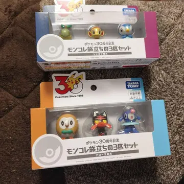 포켓몬 30주년 몽콜레 출발의 3마리 세트