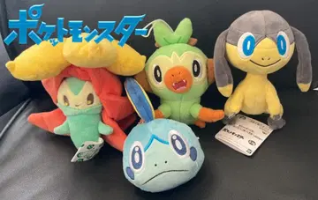 포켓몬 봉제 인형 4체 세트 엘리트, 히멘카, 사르노리, 멧손