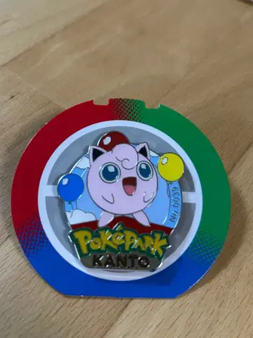 PoKe PARK 포켓파크 칸토 푸딩 핀 배지
