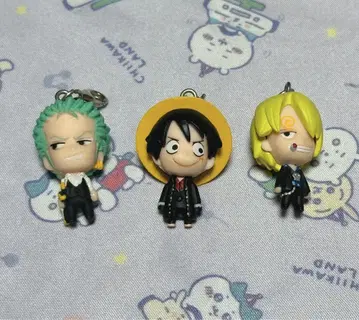 원피스 스트롱 월드 스트랩 참 루피 조로 상디