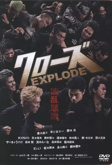 일본 국내 영화 DVD 크로우즈 EXPLODE 스탠다드 에디션