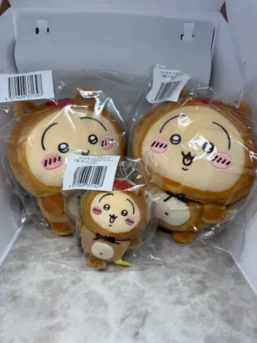 너구리다몽 복권 토끼 B상 2개 C상 1개 총 3개 세트 치이카와 복권