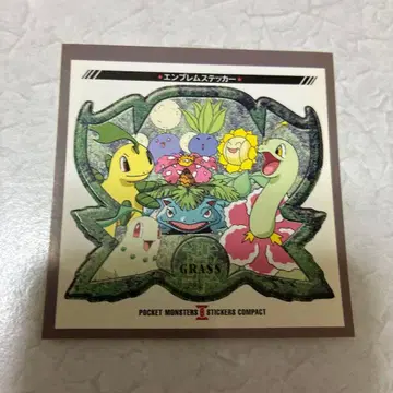 포켓몬 스티커 컴팩트 엠블럼 스티커 풀