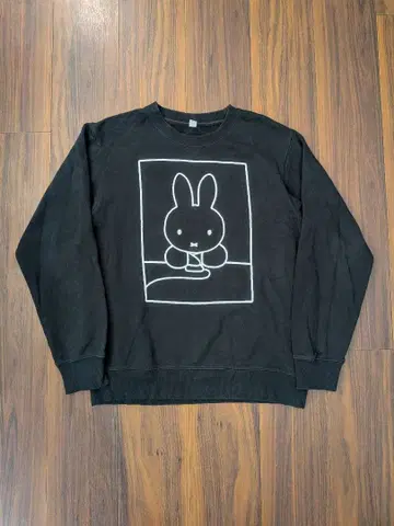 graniph 그라니프 미피 miffy 콜라보 맨투맨 M 블랙