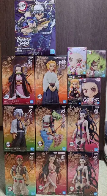 귀멸의 칼날 피규어 Qposket VIBRATION STARS 묶음 판매